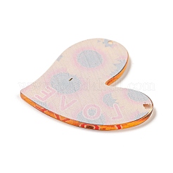 Valentine's Day Acrylic Pendants&nbsp;OACR-A026-02E