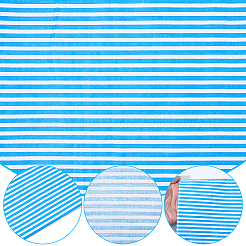 Stripe Cotton Fabric&nbsp;DIY-WH0671-390E