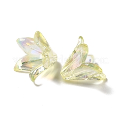 Transparent Acrylic Bead Caps&nbsp;LS-OACR-H016-05F