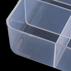 18 Grids Transparent Plastic Jewelry Trays&nbsp;CON-K002-02B