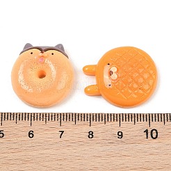 Animal Theme Opaque Resin Imitation Food Cabochons&nbsp;RE-CBA9CE8-03