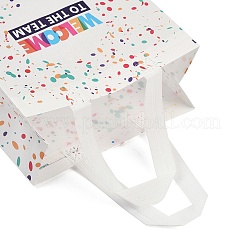 Printed Non-Woven Reusable Folding Wine Bottle Gift Bags with Handle&nbsp;LS-ABAG-C012-04A