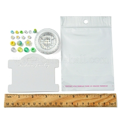 DIY Round Acrylic & Plastic Beads Bracelets Making Kits&nbsp;DIY-FS0006-49