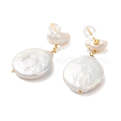 Sterling Silver Stud Earrings&nbsp;EJEW-K273-39G