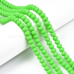 Handmade Polymer Clay Beads Strands&nbsp;CLAY-N008-053-07