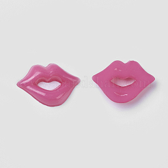 Acrylic Lip Shaped Cabochons&nbsp;BUTT-E024-A-M