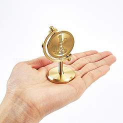 Brass Globe Desk Ornament with 