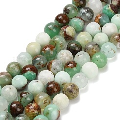 Natural Chalcedony Beads Strands&nbsp;G-C259-B03-6mm