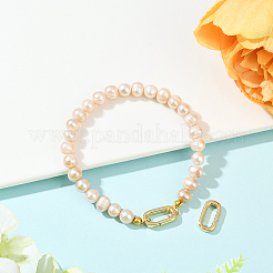 2Pcs Brass Spring Gate Rings&nbsp;FIND-BBC0004-41B