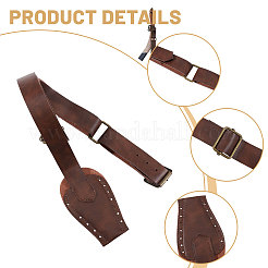 PU Leather Archery Bow Shoulder Strap&nbsp;AJEW-WH0485-73