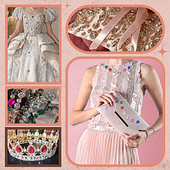 Acrylic Sew on Rhinestones&nbsp;GACR-GA0001-04