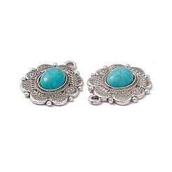 Synthetic Turquoise Pendants&nbsp;PALLOY-D013-15AS
