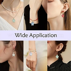 30Pcs Glass Pendants&nbsp;PALLOY-YW00034