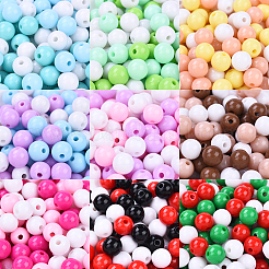 30G 3 Colors Opaque Acrylic Beads&nbsp;MACR-YW0003-44C