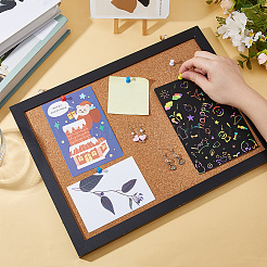 Rectangle Cork Bulletin Board&nbsp;AJEW-WH0609-283