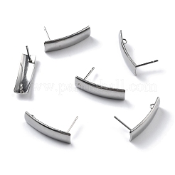 Non-Tarnish 304 Stainless Steel Stud Earring Findings&nbsp;STAS-L238-079P