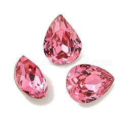 Glass Rhinestone Cabochons&nbsp;X-RGLA-L029-19C