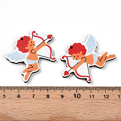 Printed Wood Pendants&nbsp;WOOD-T032-04P