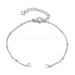 304 Stainless Steel Satellite Chain Bracelet Making&nbsp;AJEW-JB01298-02