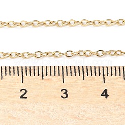 304 Stainless Steel Cable Chain Necklace Making&nbsp;STAS-P045-09G