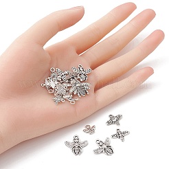 49Pcs 7 Style Tibetan Style Alloy Pendants Sets&nbsp;TIBEP-YW0001-45