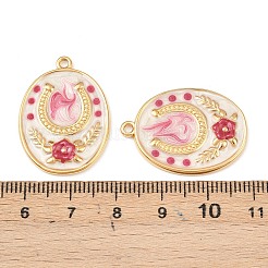 304 Stainless Steel Enamel Pendants&nbsp;STAS-C158-04G-01