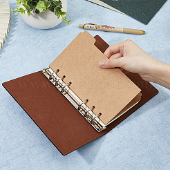 A6 5 Sheets Paper Binder Dividers&nbsp;DIY-WH0308-508A-01