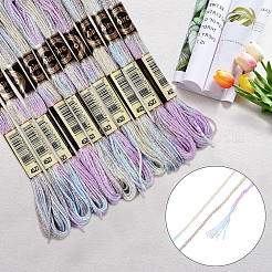 10 Skeins 6-Ply Polyester Embroidery Floss&nbsp;OCOR-CY0002-99A