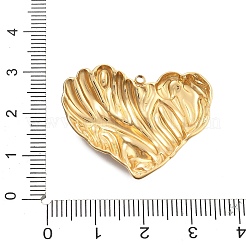 304 Stainless Steel Pendants&nbsp;STAS-R155-063G-02