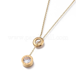 304 Stainless Steel Rhinestone Jewelry Sets&nbsp;SJEW-M097-04G