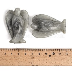 Natural Labradorite Carved Angel Figurines&nbsp;G-O200-03J-11