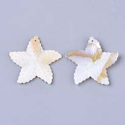 Freshwater Shell Pendants&nbsp;X-SSHEL-Q297-25