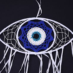 Creative Evil Eyes Dream-catching Decoration Pendant&nbsp;HJEW-K034-02
