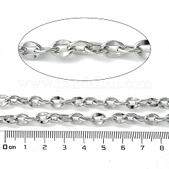 Tarnish Resistant 304 Stainless Steel Dapped Chains&nbsp;CHS-K018-10P