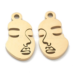 Ion Plating(IP) 304 Stainless Steel Pendants&nbsp;STAS-P276-01A-G