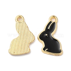 Eco-friendly Alloy Enamel Pendants&nbsp;PALLOY-M212-19G