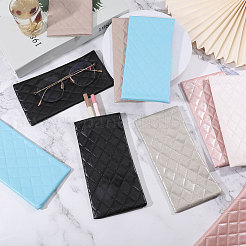 12Pcs 6 Colors Imitation Leather Eyeglass Cases&nbsp;AJEW-GL0003-21