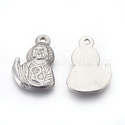 Tarnish Resistant 304 Stainless Steel Pendants&nbsp;STAS-E445-02