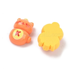 Cat Shaped Theme Opaque Resin Cabochons&nbsp;RESI-F067-01