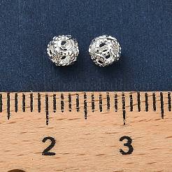 Rack Plating Brass Beads&nbsp;KK-R211-02S