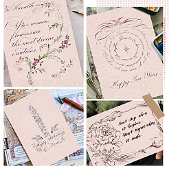 Eco-friendly Paper Greeting Card&nbsp;DIY-WH20002-619A-17