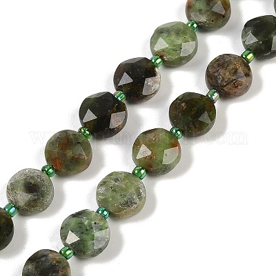Natural Green Opal Beads Strands&nbsp;G-C116-A78-01-1