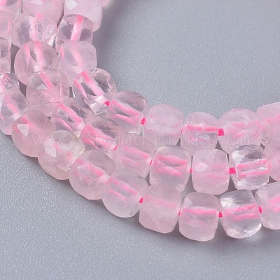 Natural Rose Quartz Beads Strands&nbsp;G-L537-017-1