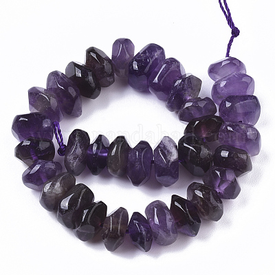 Natural Amethyst Beads Strands&nbsp;G-R462-13-1