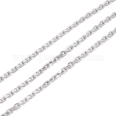 Tarnish Resistant 304 Stainless Steel Cable Chains&nbsp;CHS-D033-03P-01-1