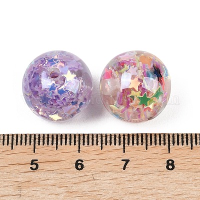 Transparent Resin Beads&nbsp;RESI-C070-06A-1