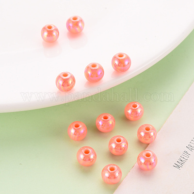 Opaque Acrylic Beads&nbsp;MACR-S370-D8mm-SS2109-1