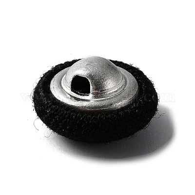 1-Hole Aluminum Buttons&nbsp;DIY-WH0386-01B-1