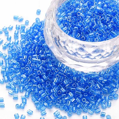 Glass Bugle Beads&nbsp;SEED-S032-11A-103B-1