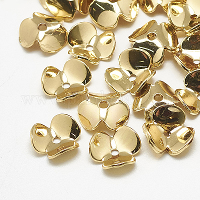 Brass Bead Cap Findings&nbsp;X-KK-S347-144-1